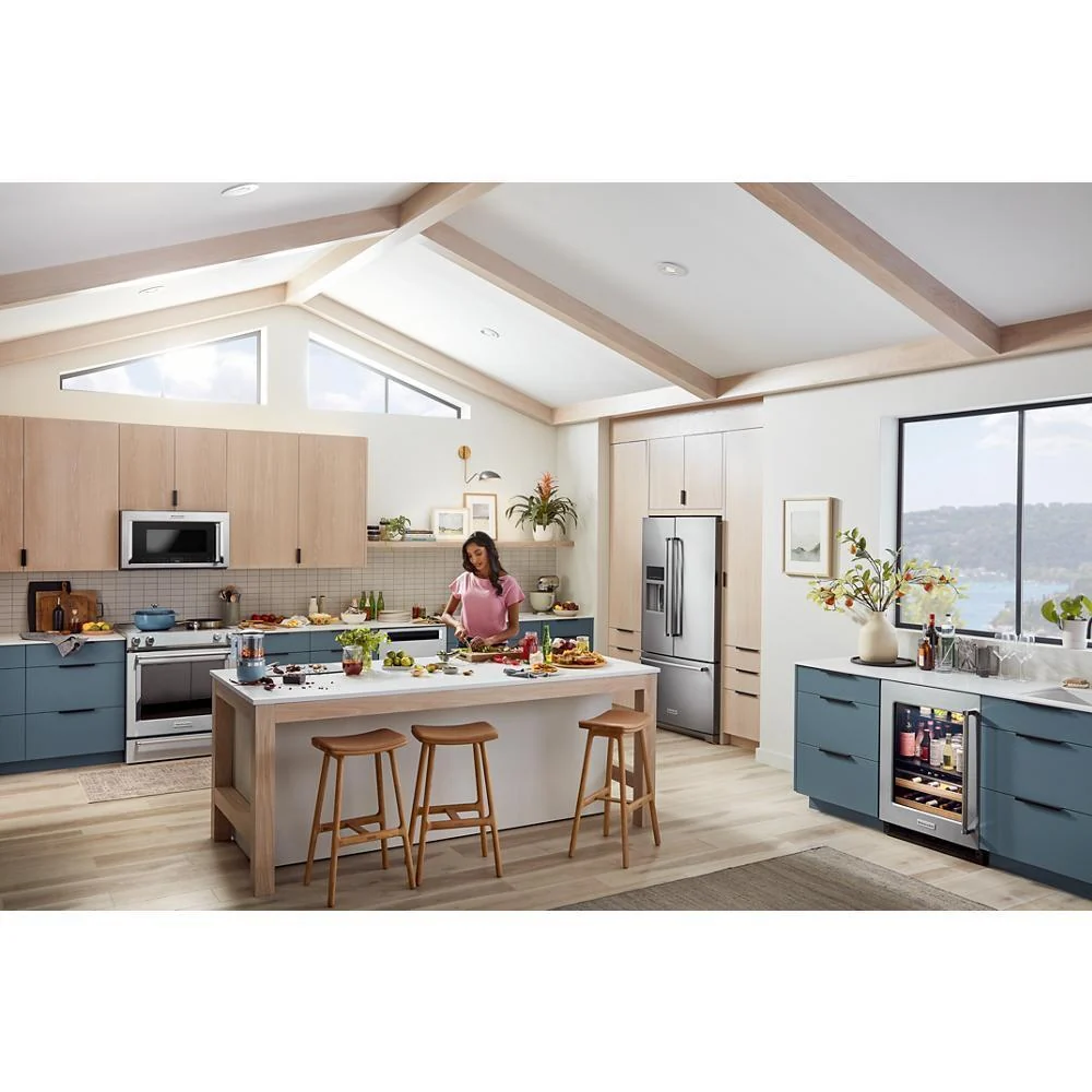 Kitchenaid KRFF577KPS 26.8 Cu. Ft. Standard-Depth French Door Refrigerator with Exterior Ice and Water Dispenser - Image 21