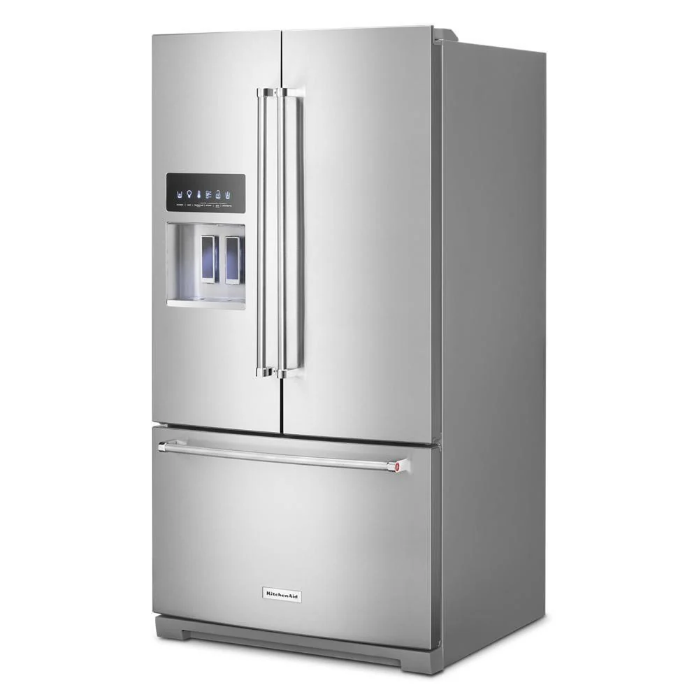Kitchenaid KRFF577KPS 26.8 Cu. Ft. Standard-Depth French Door Refrigerator with Exterior Ice and Water Dispenser - Image 3