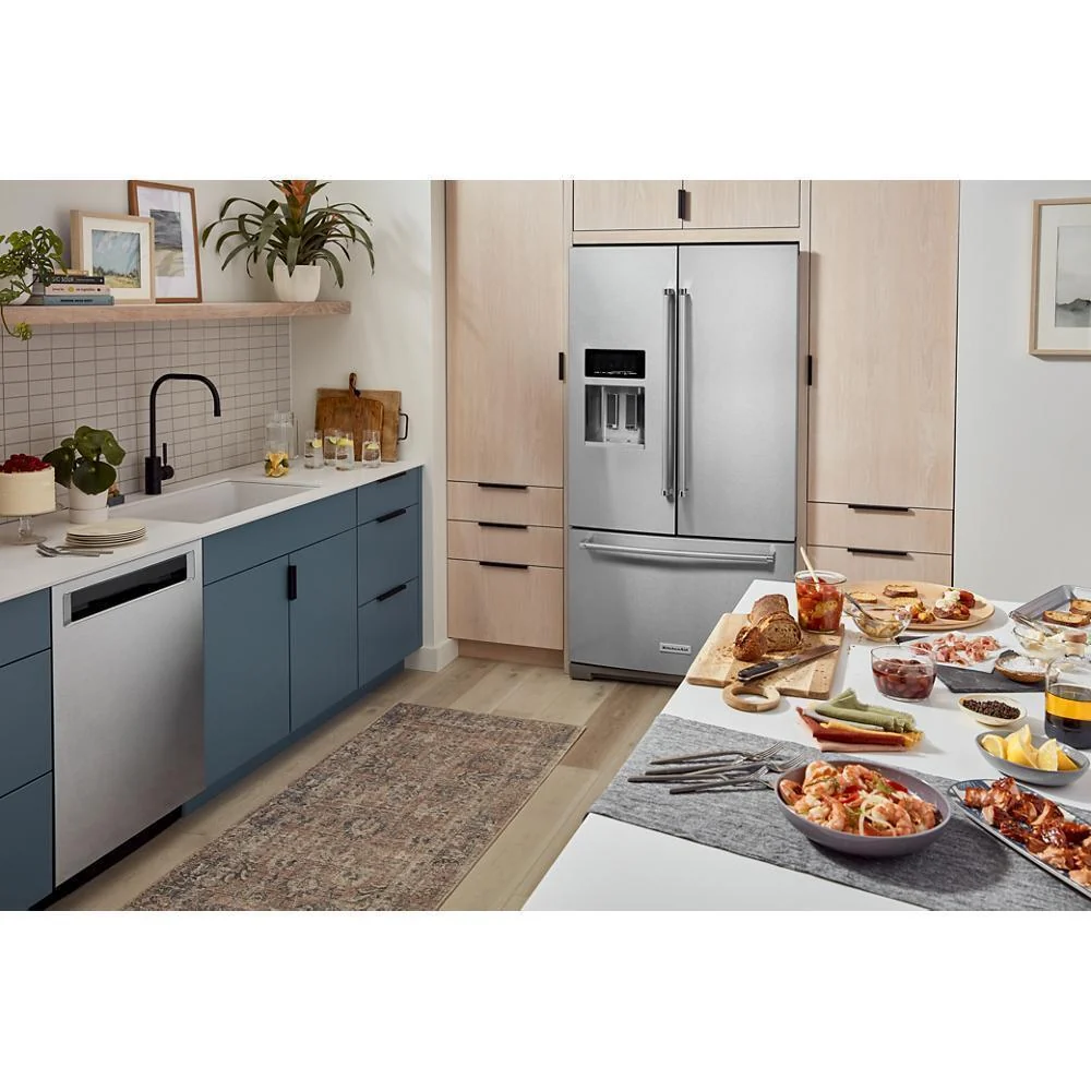 Kitchenaid KRFF577KPS 26.8 Cu. Ft. Standard-Depth French Door Refrigerator with Exterior Ice and Water Dispenser - Image 6