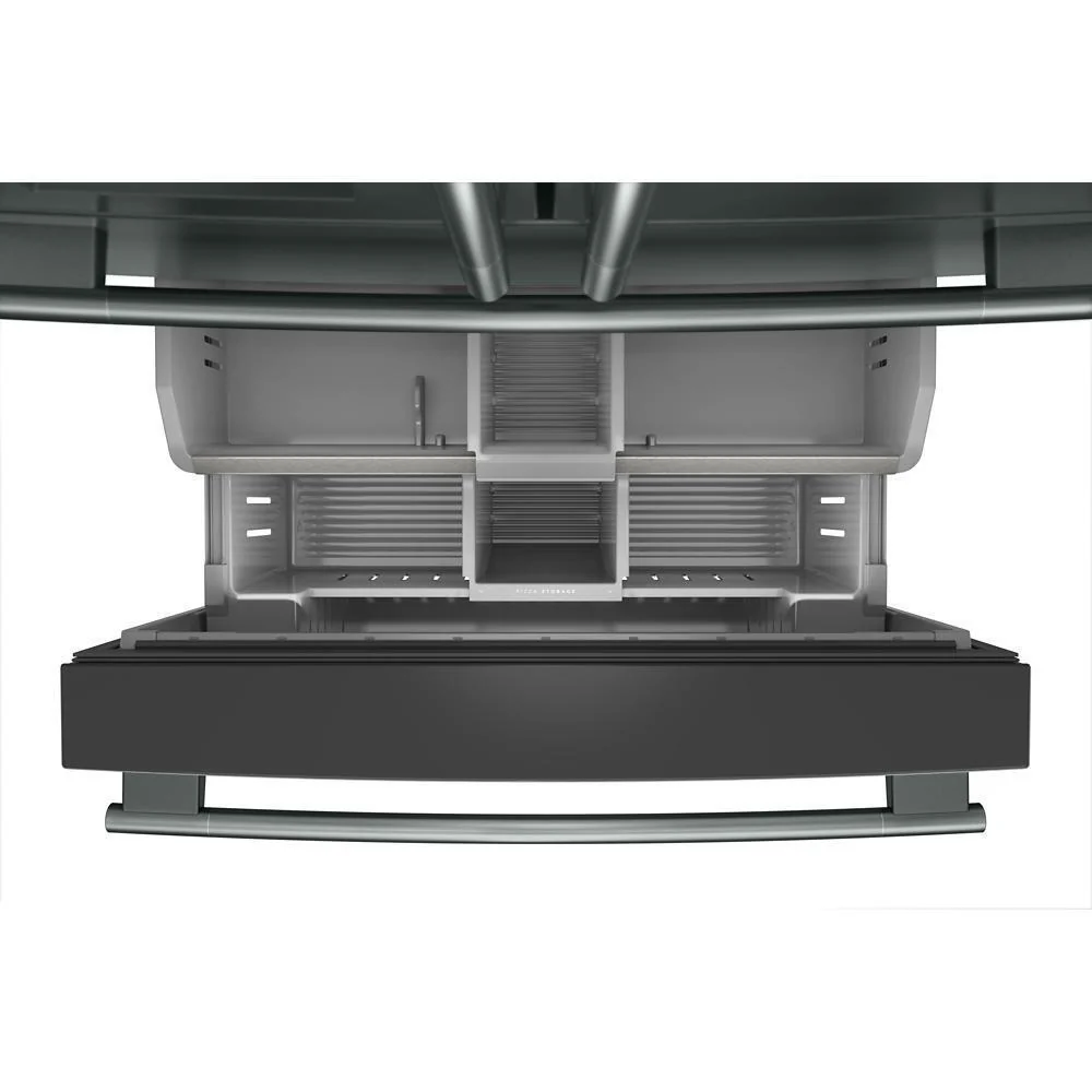 Kitchenaid KRMF436SJP 29 cu. ft. French Door Refrigerator with Exterior Water and Ice and FreshChill™ Full-Width Refrigerated Drawer - Image 4