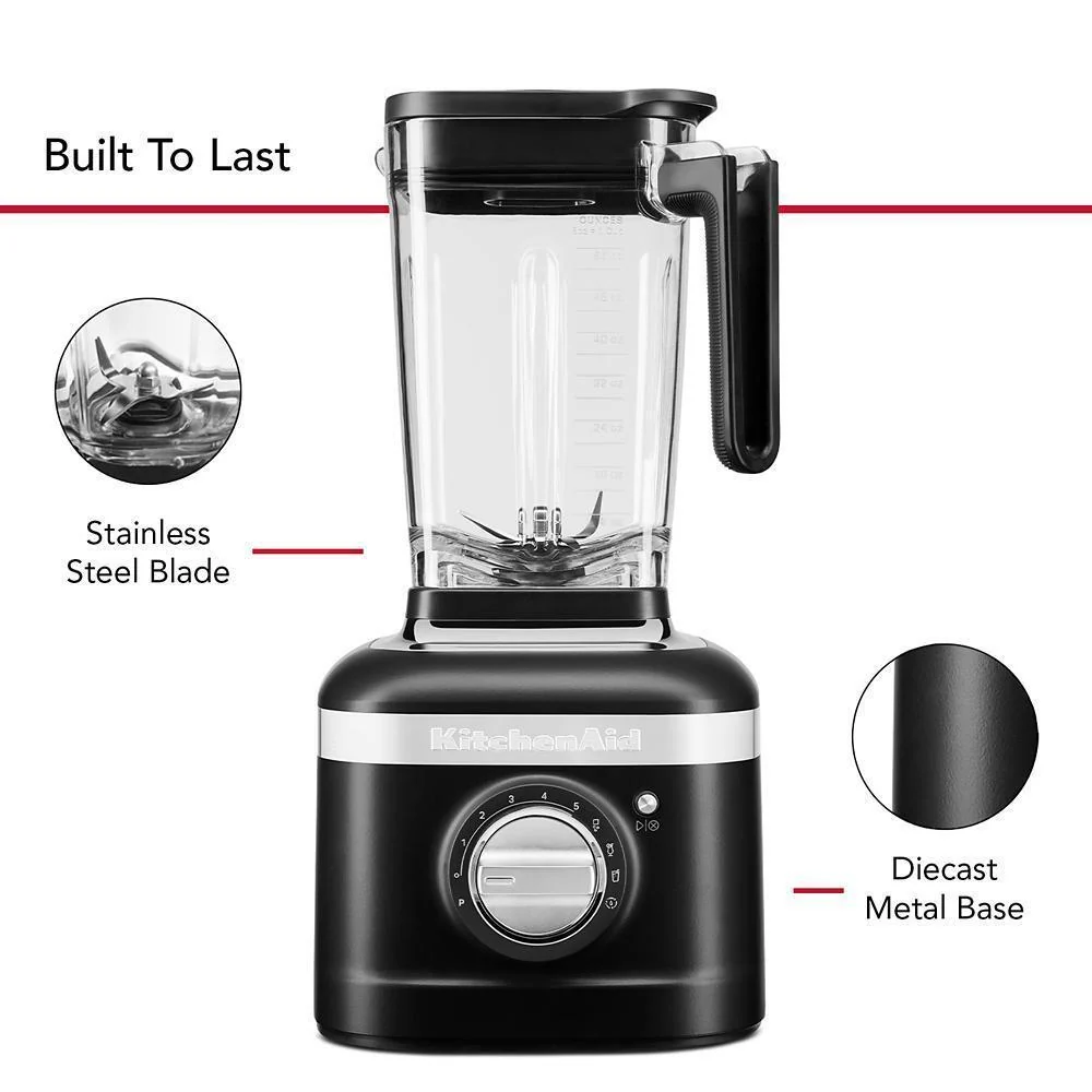 Kitchenaid KSB4028BM K400 Variable Speed Blender with Tamper - Image 5