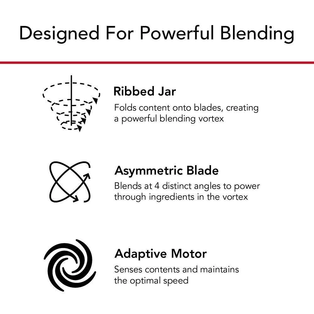 Kitchenaid KSB4028VB K400 Variable Speed Blender with Tamper - Image 6