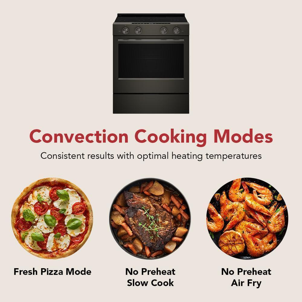 Kitchenaid KSES530SBE 5.3 Cu. Ft. Smart Slide-in Electric Range with Two Even-Heat™ Hyper Elements and Convection Cooking Modes - Image 16