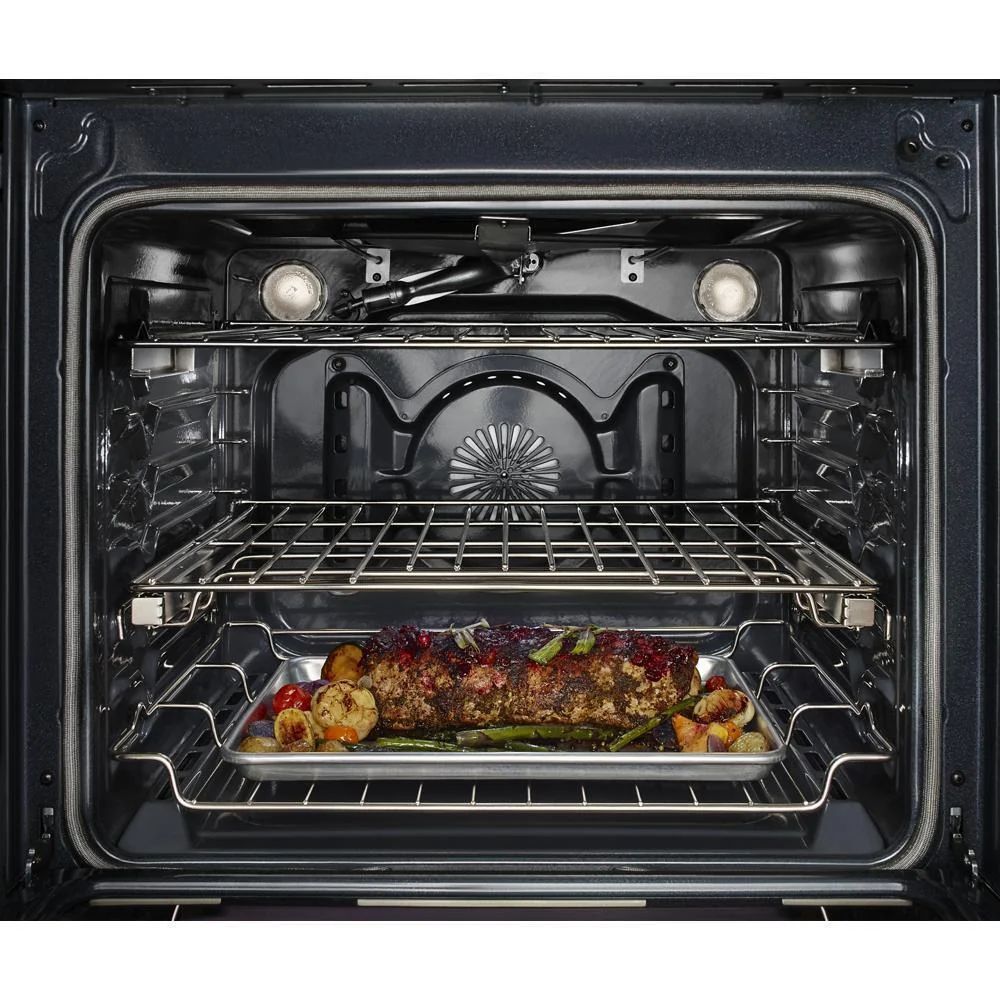 Kitchenaid KSGB900ESS 30-Inch 5 Burner Gas Convection Slide-In Range with Baking Drawer - Image 12