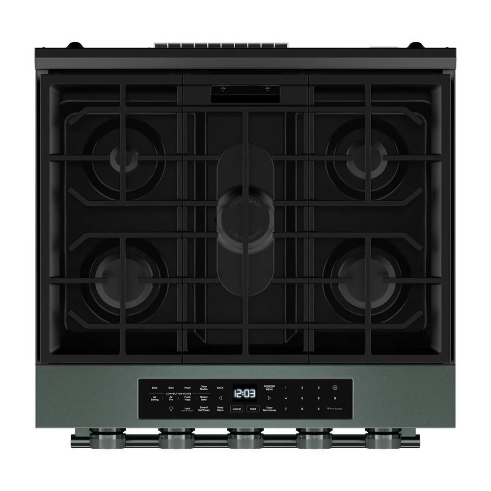 Kitchenaid KSGS530SJP 5.0 Cu. Ft. Smart Slide-in Gas Range with Convection Cooking Modes and 2-in-1 Burner - Image 12