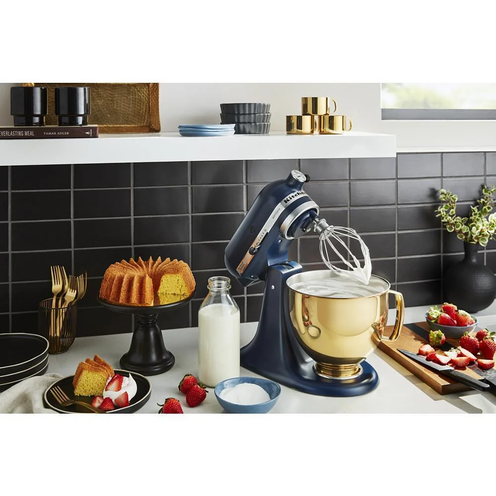 Kitchenaid KSM150PSIB Artisan® Series 5 Quart Tilt-Head Stand Mixer - Image 8