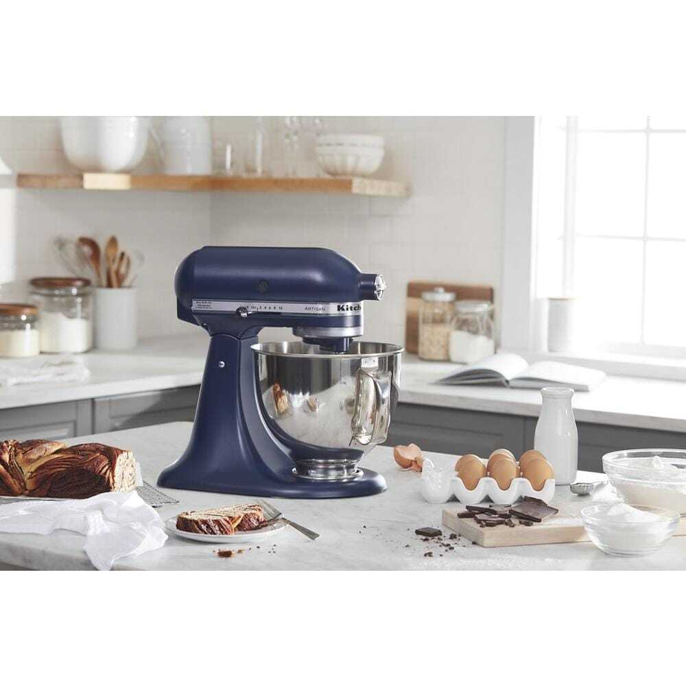 Kitchenaid KSM150PSIB Artisan® Series 5 Quart Tilt-Head Stand Mixer - Image 9