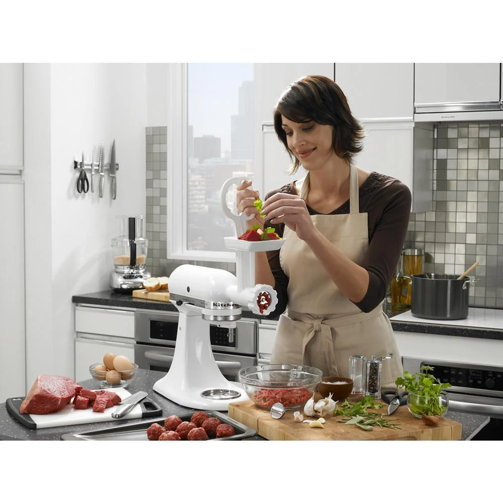 Kitchenaid KSM150PSWH Artisan® Series 5 Quart Tilt-Head Stand Mixer - Image 5