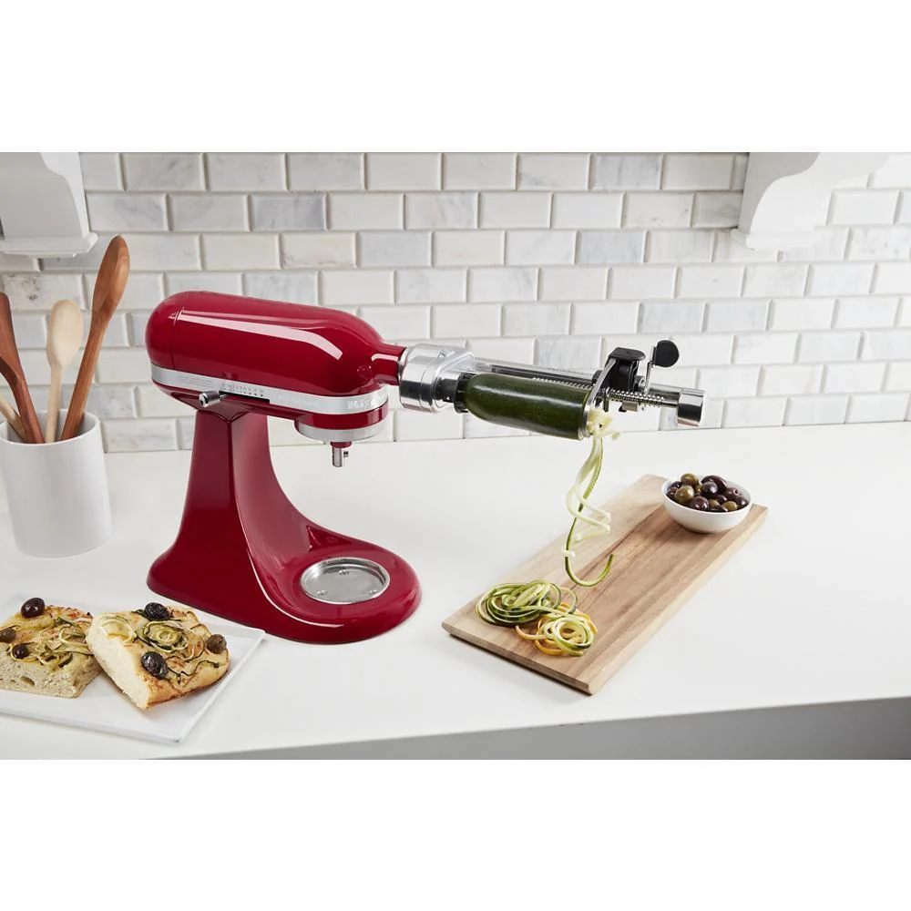Kitchenaid KSM2APC 7 Blade Spiralizer Plus with Peel, Core and Slice - Image 10