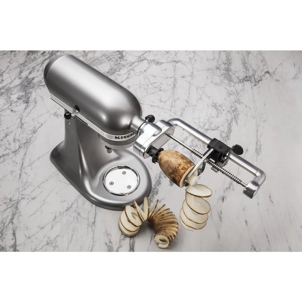 Kitchenaid KSM2APC 7 Blade Spiralizer Plus with Peel, Core and Slice - Image 13
