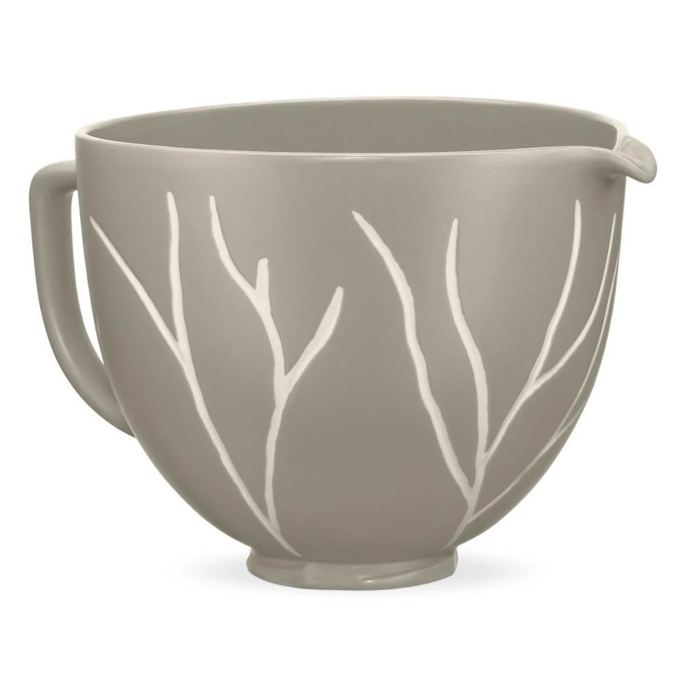 Kitchenaid KSM2CB5BL 5 Quart Bare Leaves Ceramic Bowl - Image 4