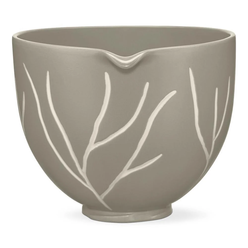 Kitchenaid KSM2CB5BL 5 Quart Bare Leaves Ceramic Bowl - Image 5