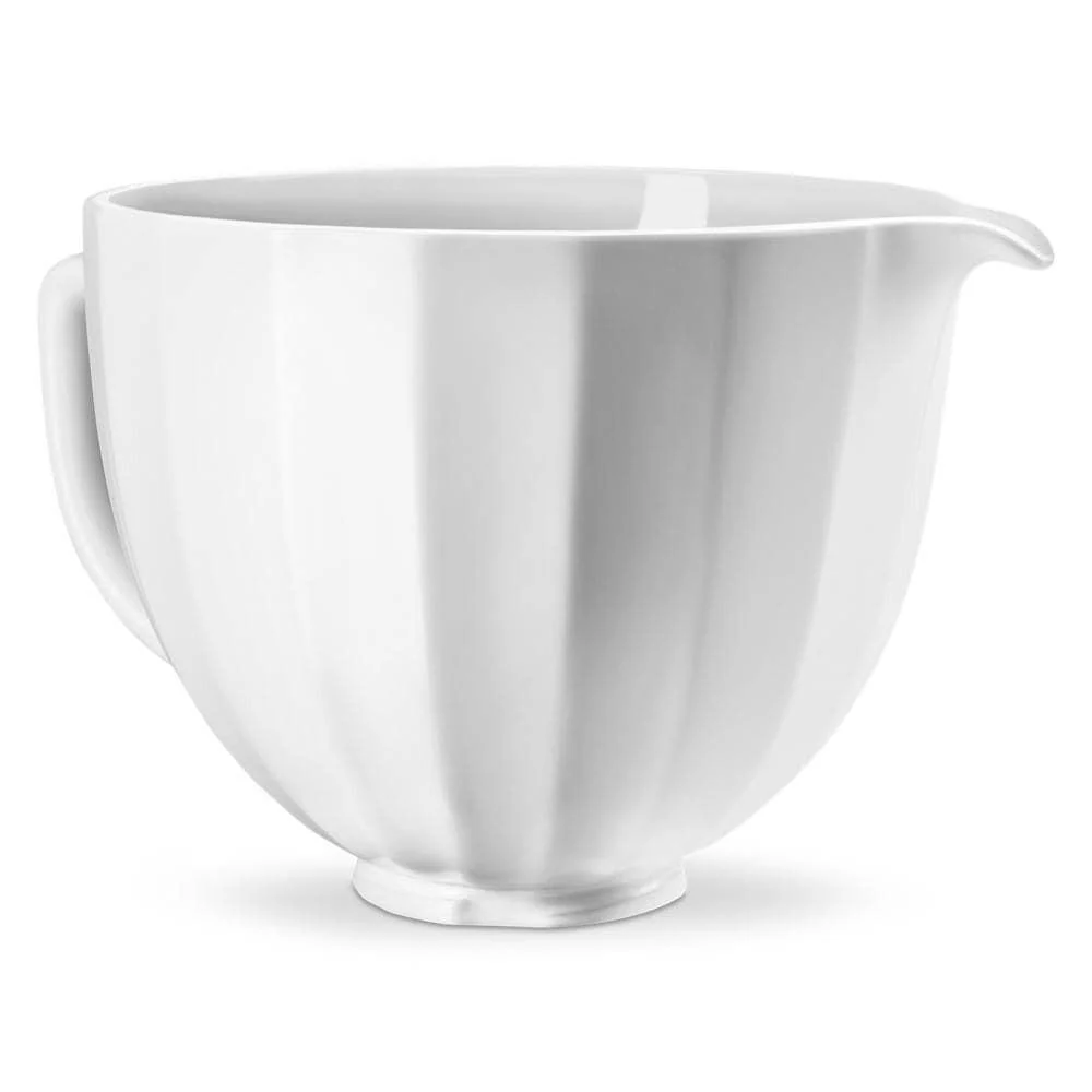 Kitchenaid KSM2CB5PWS 5 Quart White Shell Ceramic Bowl - Image 8