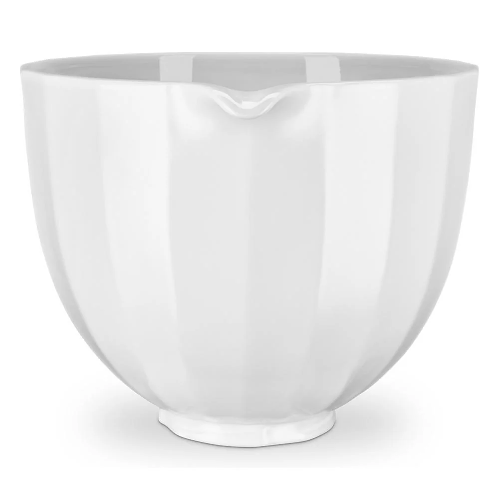 Kitchenaid KSM2CB5PWS 5 Quart White Shell Ceramic Bowl - Image 9
