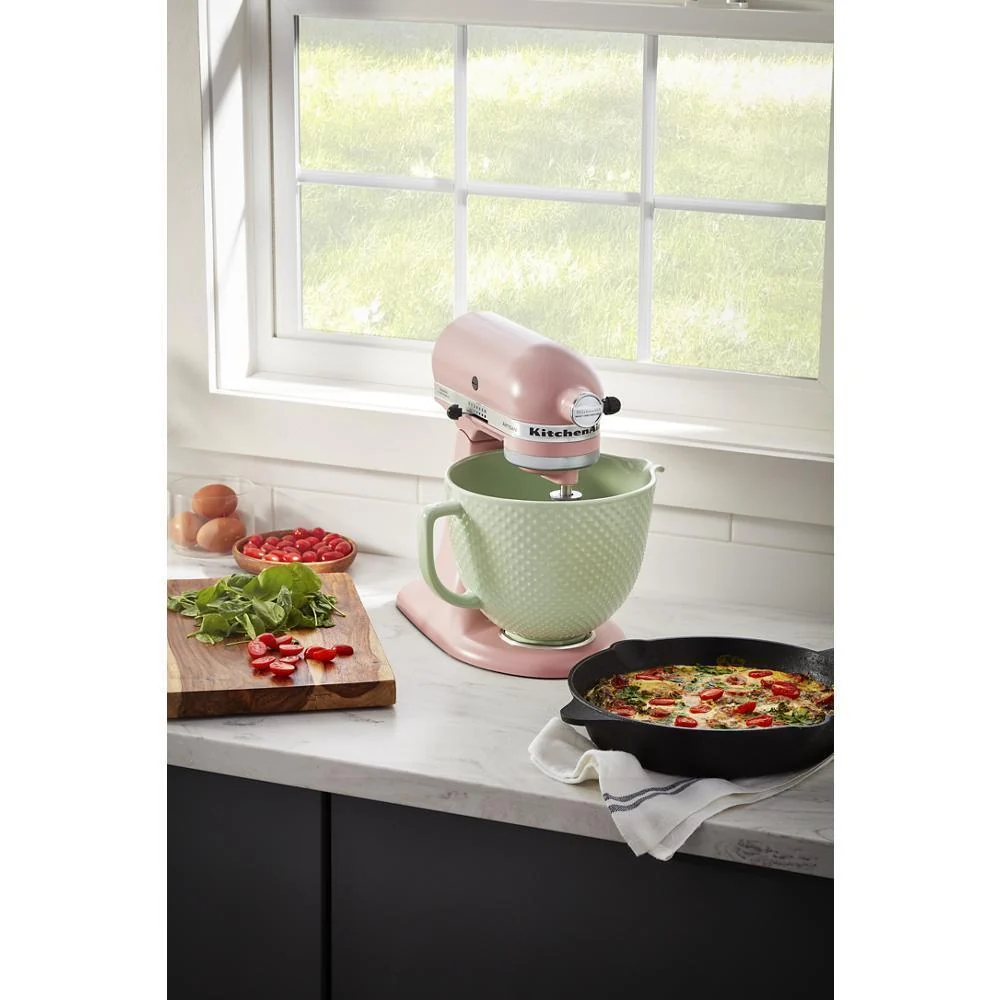 Kitchenaid KSM2CB5TDD 5 Quart Dew Drop Ceramic Bowl - Image 9