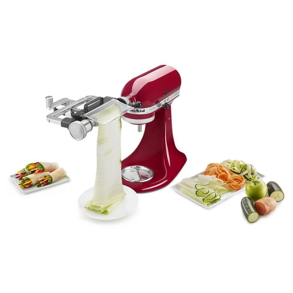 Kitchenaid KSM2SCA Vegetable Sheet Cutter Attachment with Noodle Blade - Image 8