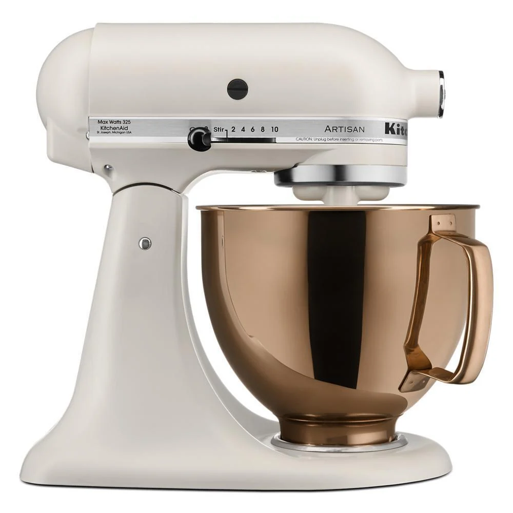 Kitchenaid KSM5SSBRC 5 Quart Tilt-Head Metallic Finish Stainless Steel Bowl - Image 15