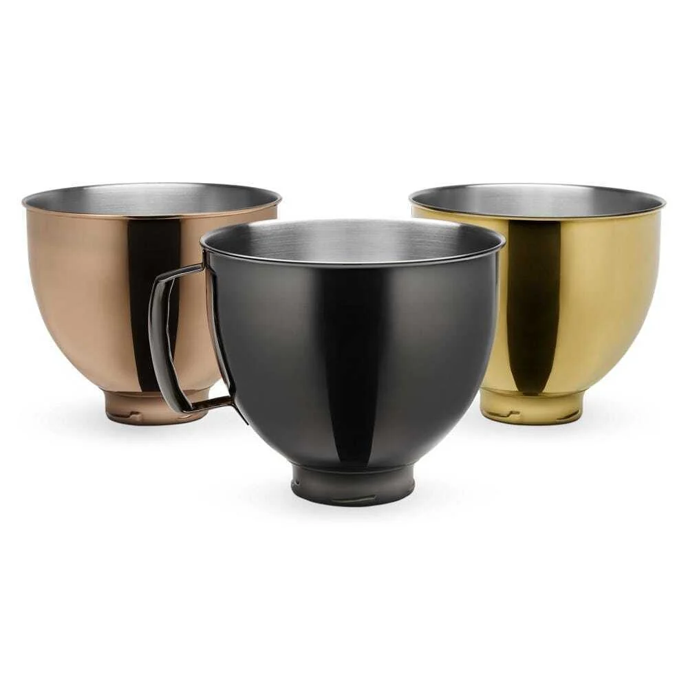 Kitchenaid KSM5SSBRG 5 Quart Tilt-Head Metallic Finish Stainless Steel Bowl - Image 13