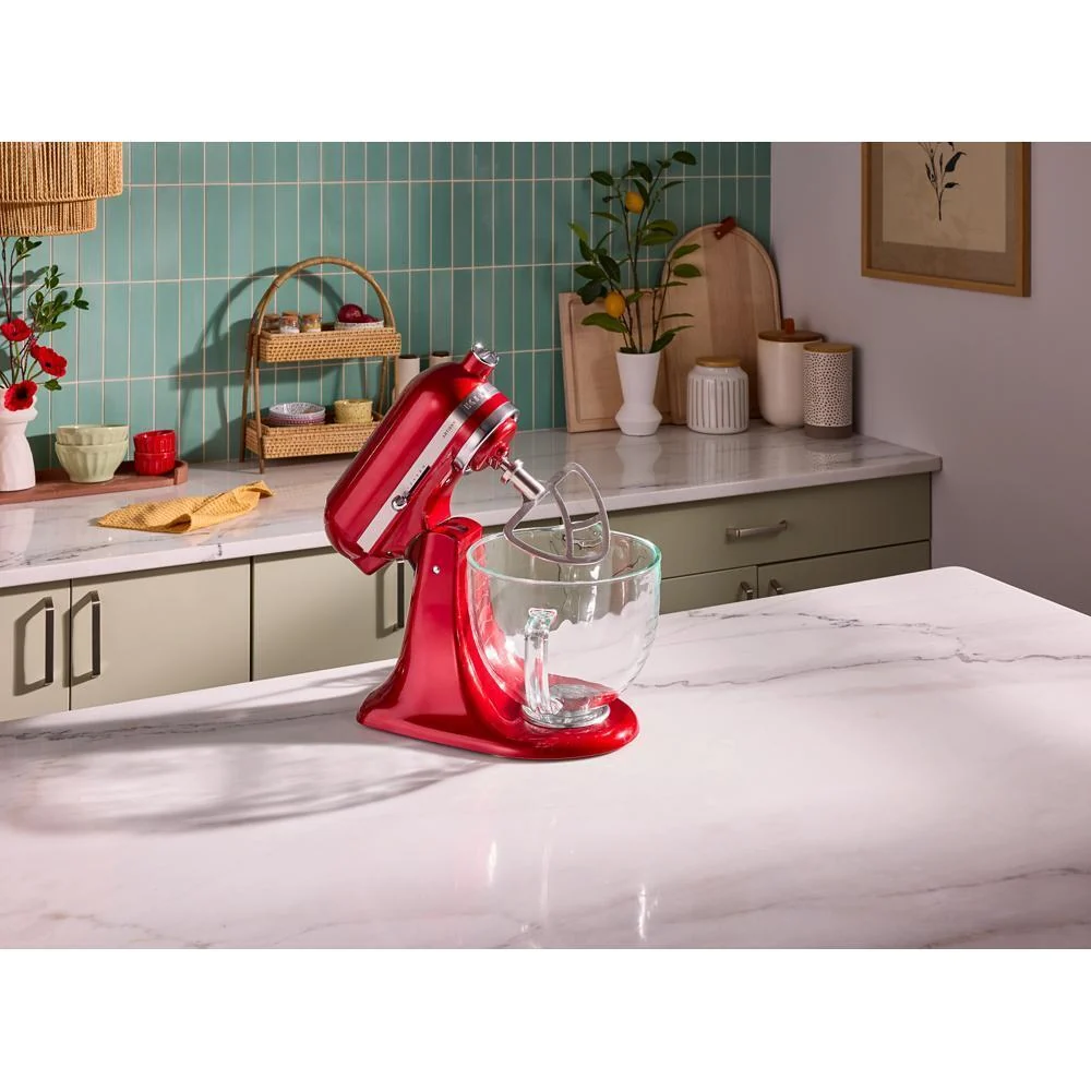 Kitchenaid KSMTH3PSS Durable stainless steel 3-piece accessory set with dough hook, flat beater, and wire whip for select KitchenAid® tilt-head stand mixers. - Image 2