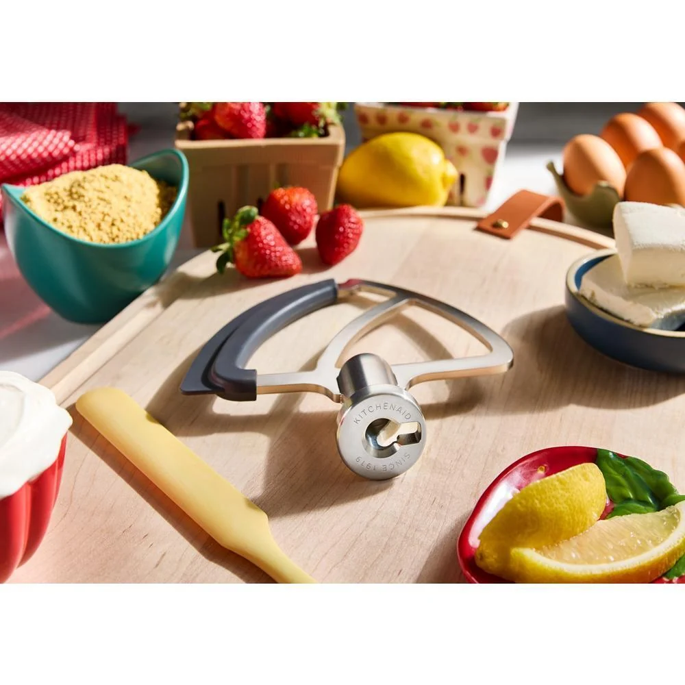 Kitchenaid KSMTHSFSS Durable stainless steel flex edge beater for select KitchenAid® tilt-head stand mixers - Image 10