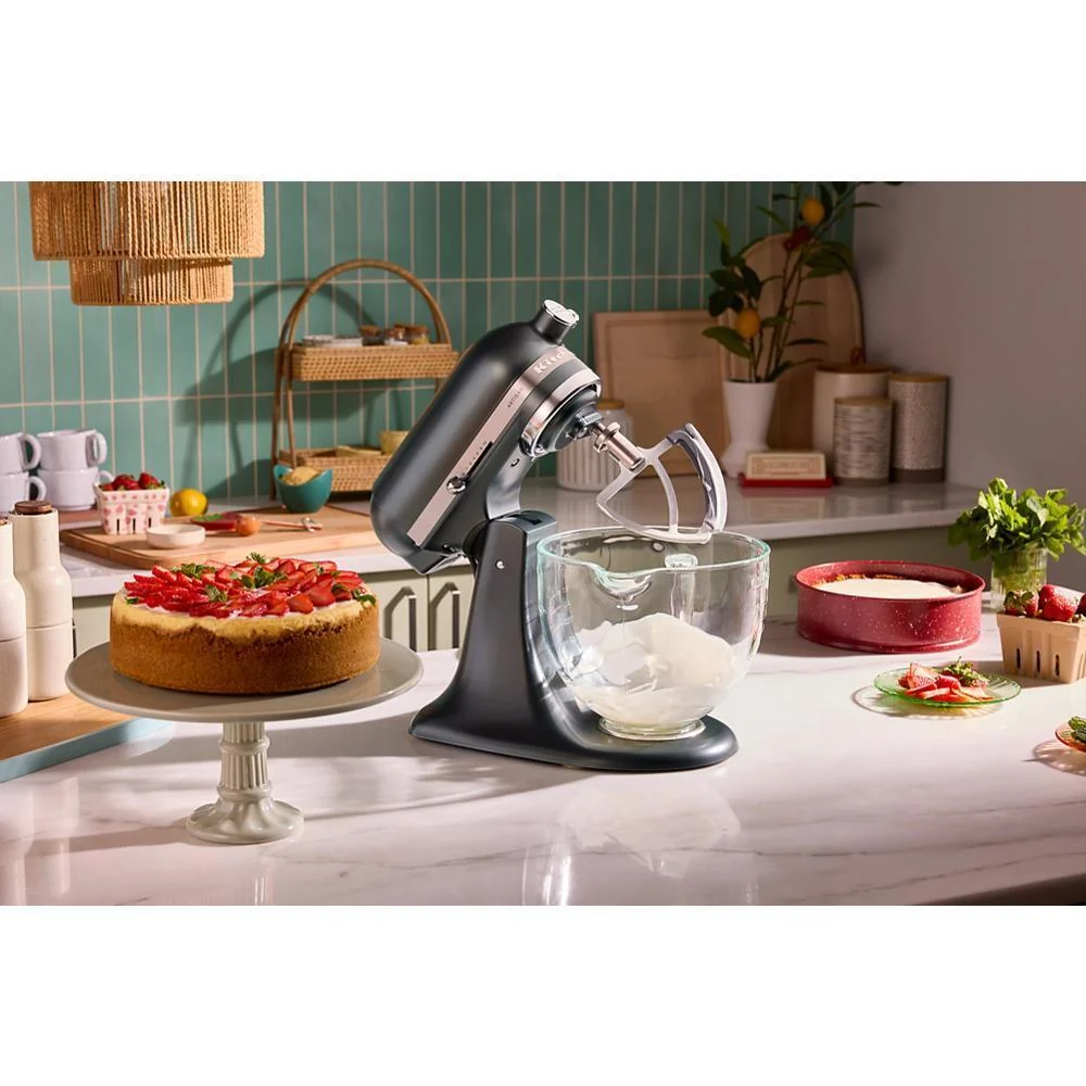Kitchenaid KSMTHSFSS Durable stainless steel flex edge beater for select KitchenAid® tilt-head stand mixers - Image 5