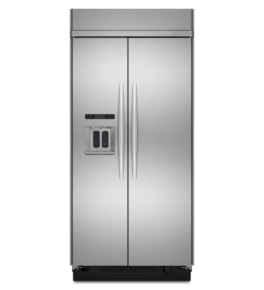 25 Cu. Ft. 42-Inch Width Built-In Side-by-Side Refrigerator, Architect® Series II - Stainless Steel