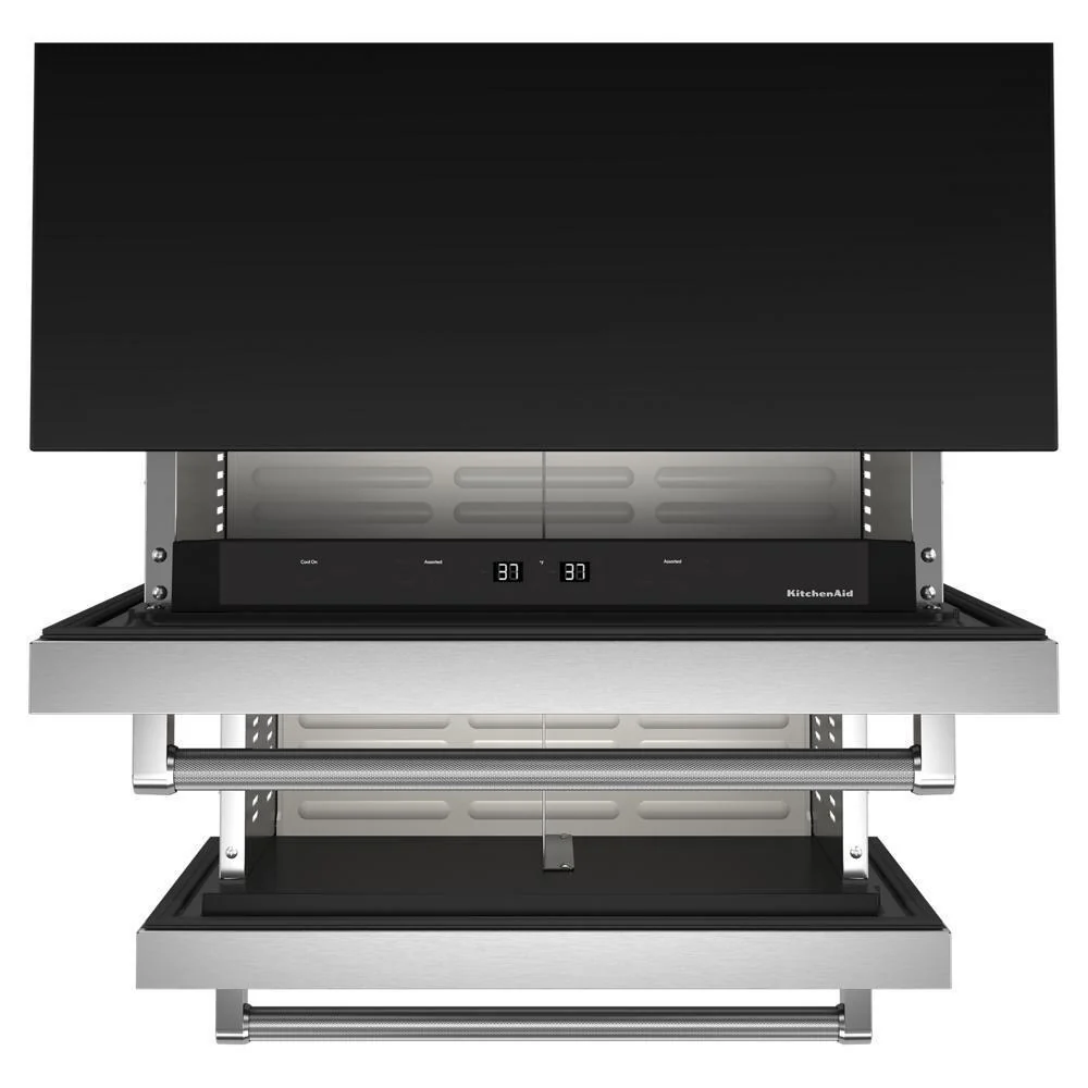 Kitchenaid KUDR204KSB 24" Stainless Steel Undercounter Double-Drawer Refrigerator - Image 6