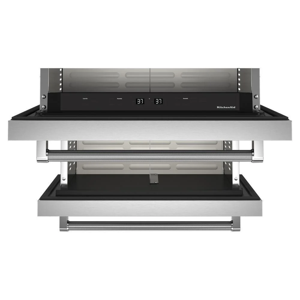Kitchenaid KUDR204KSB 24" Stainless Steel Undercounter Double-Drawer Refrigerator - Image 7