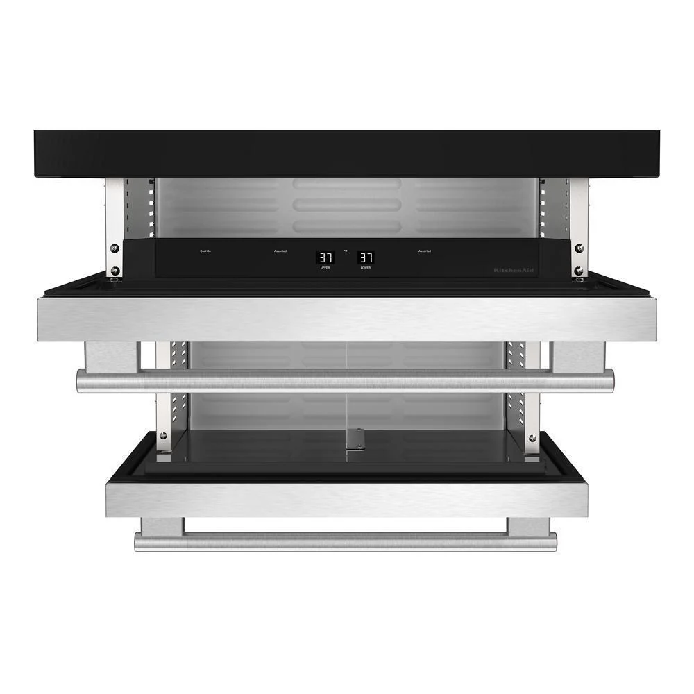 Kitchenaid KURT524SSB 24" Stainless Steel Undercounter Double-Drawer Refrigerator - Image 3