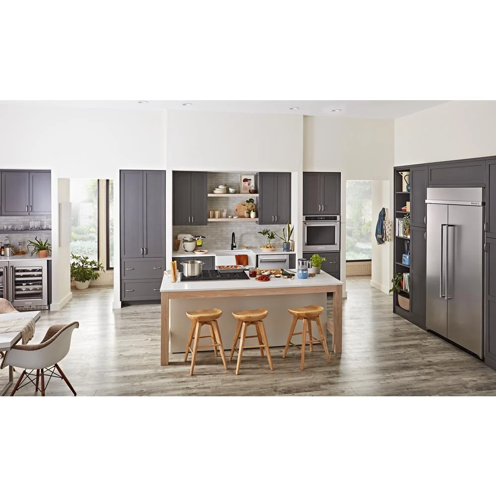 Kitchenaid KUWL314KSS 24" Undercounter Wine Cellar with Glass Door and Metal-Front Racks - Image 21