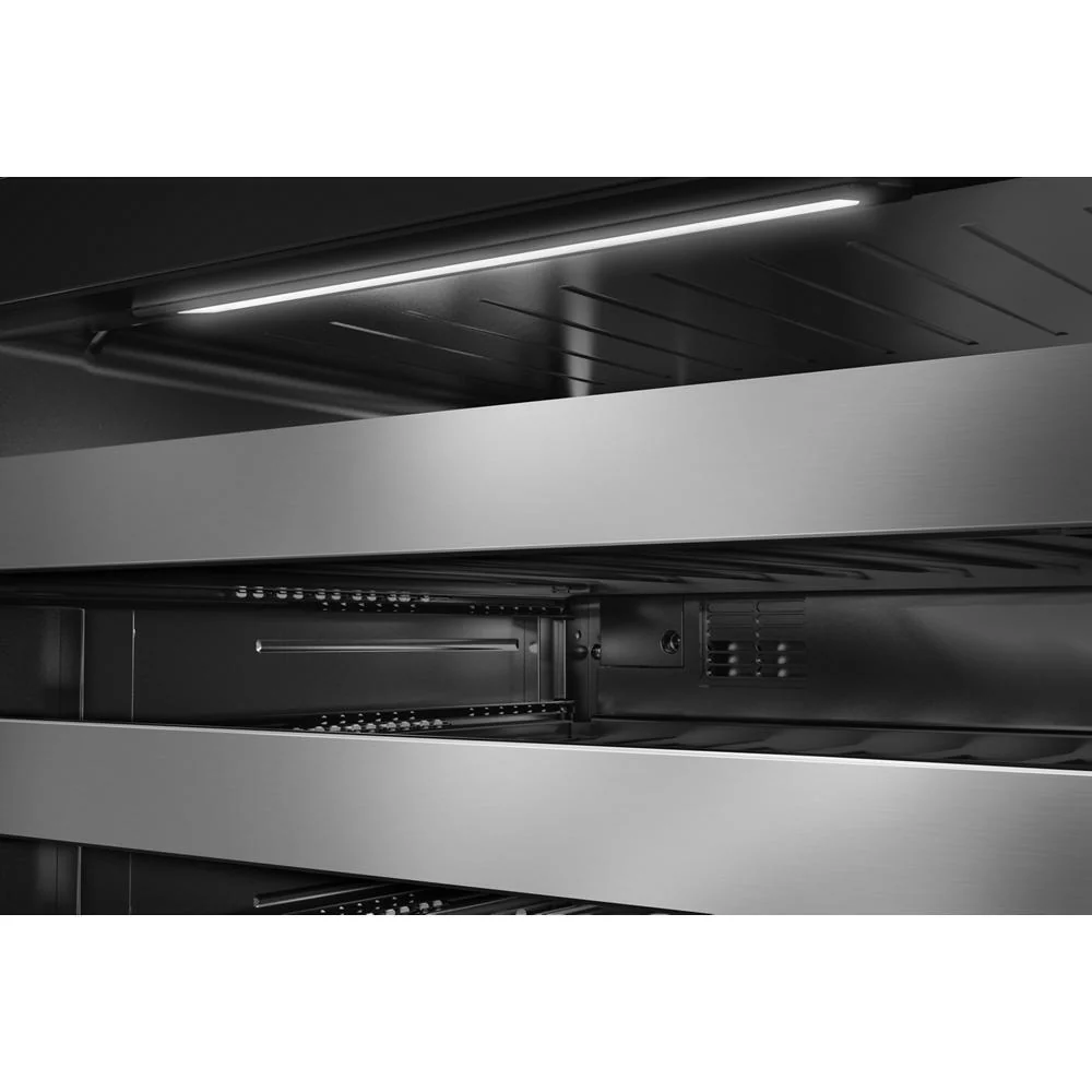 Kitchenaid KUWR324SSB 24" Undercounter Wine Cellar with Full-Extension Metal-Front Racks - Image 5