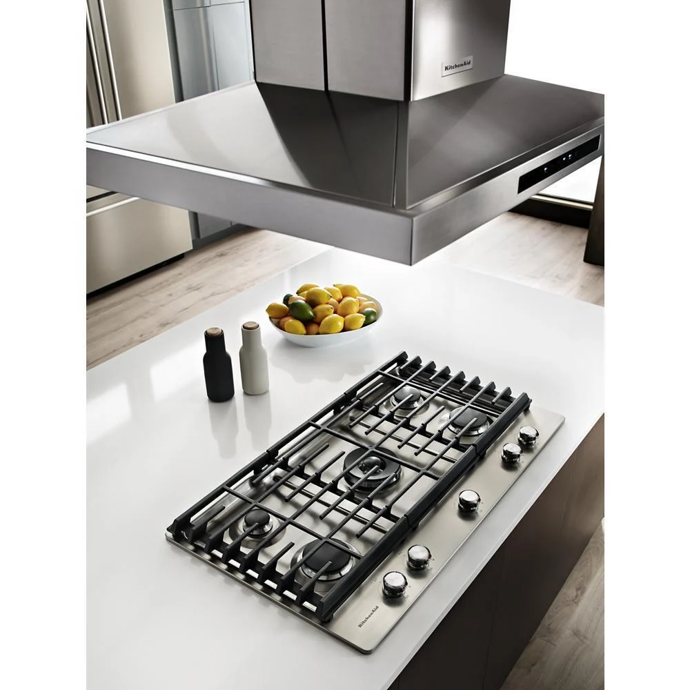 Kitchenaid KVIB602DSS 42'' Island-Mount, 3-Speed Canopy Hood - Image 3