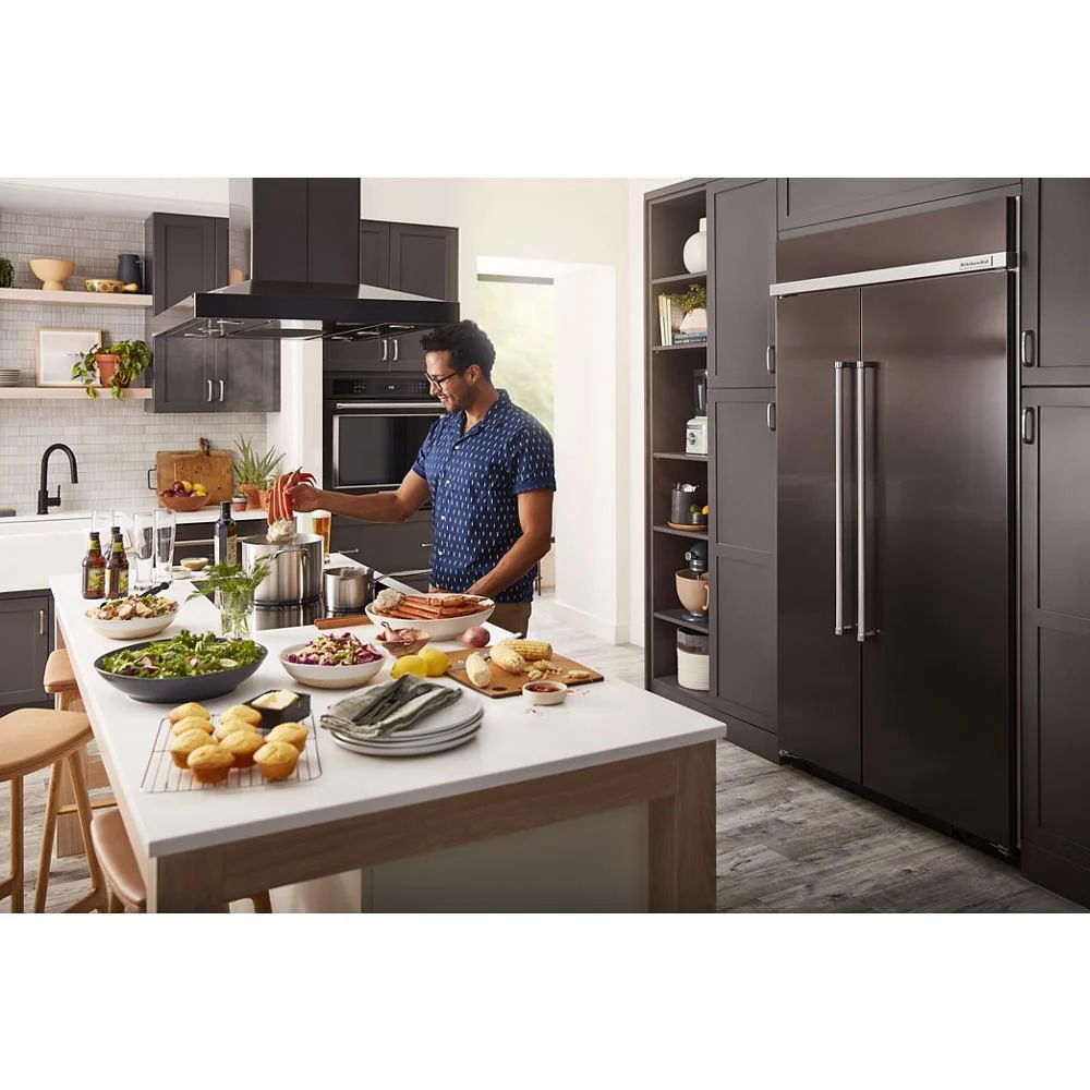 Kitchenaid KVIB606DBS 36" Island-Mount, 3-Speed Canopy Hood - Image 21