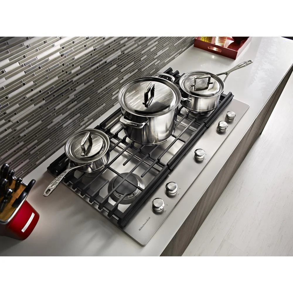 Kitchenaid KVWB606HBS 36" Wall-Mount, 3-Speed Canopy Hood - Image 9