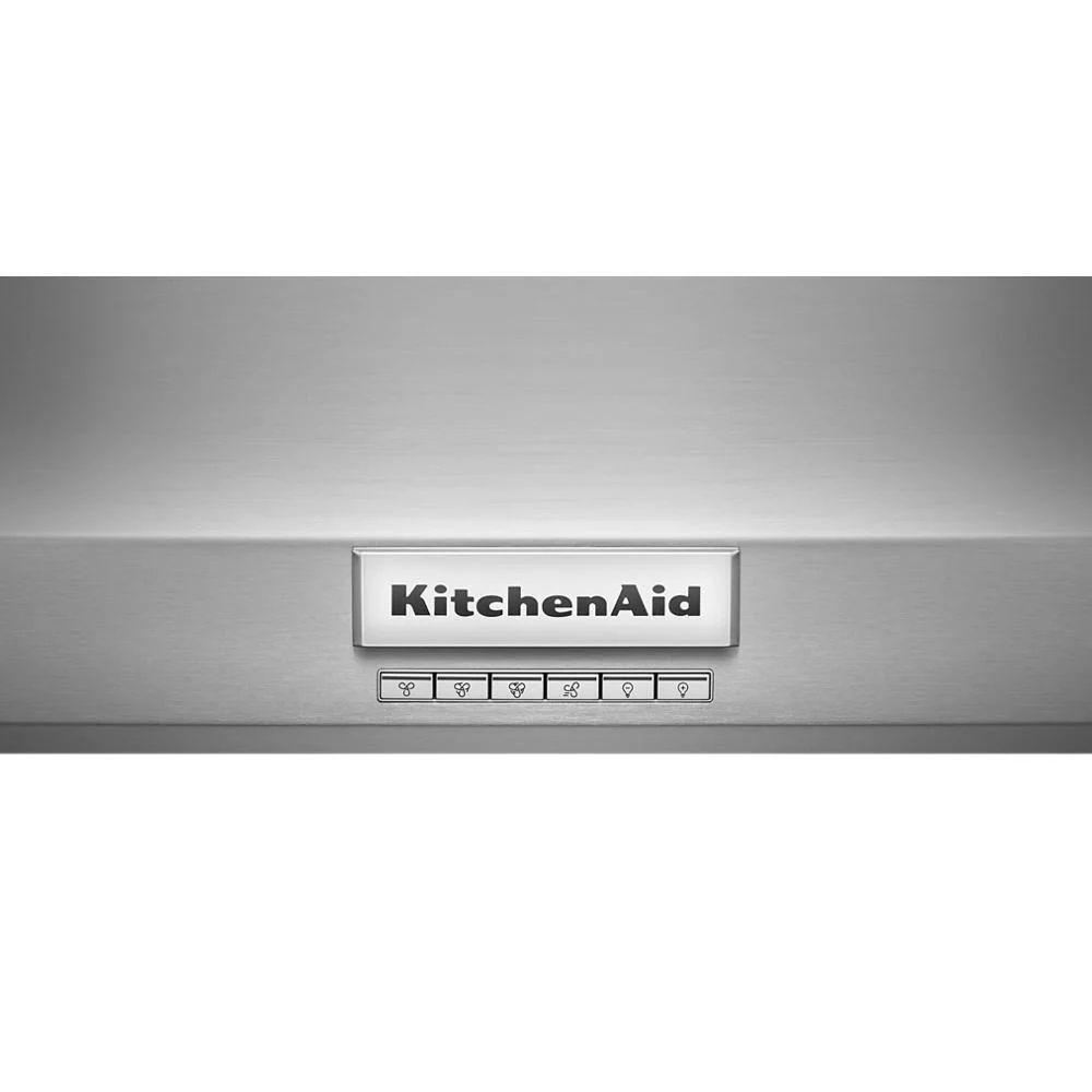 Kitchenaid KVWC906KSS 36" 585 or 1170 CFM Motor Class Commercial-Style Wall-Mount Canopy Range Hood - Image 7