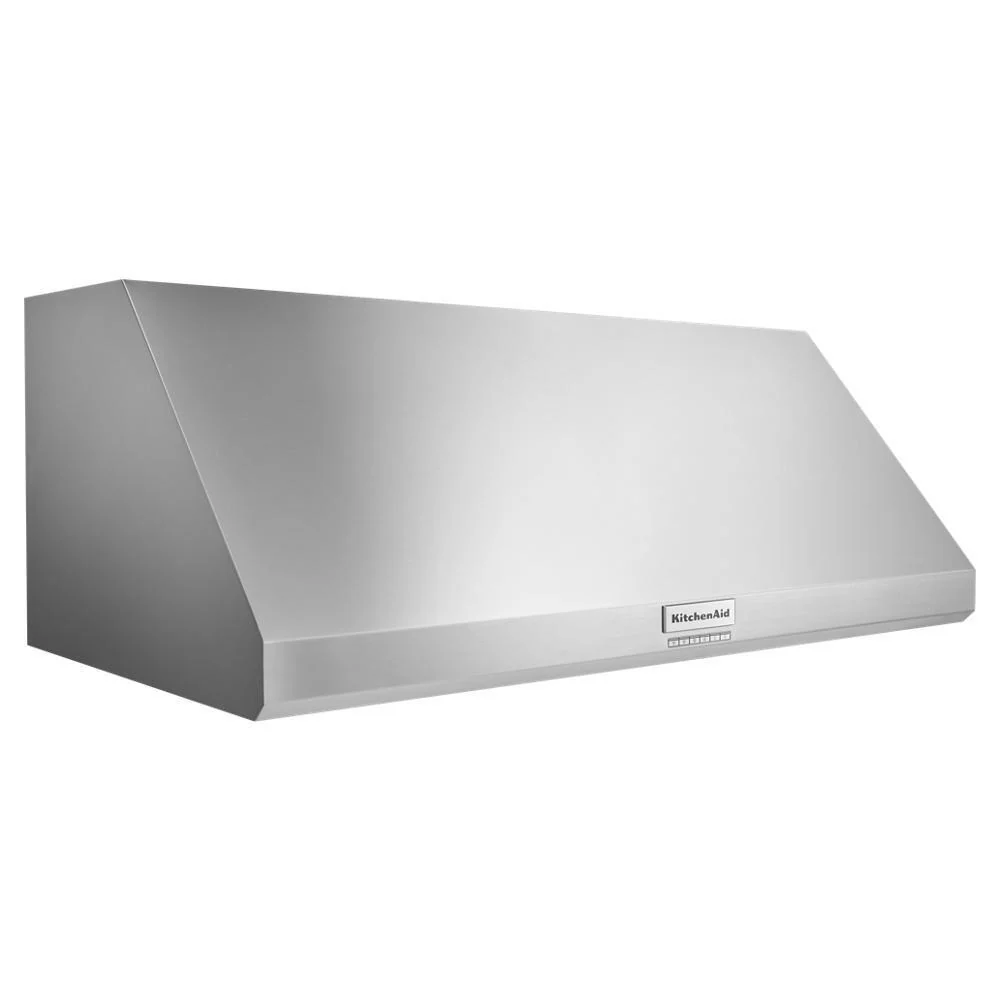 Kitchenaid KVWC908KSS 48'' 585 or 1170 CFM Motor Class Commercial-Style Wall-Mount Canopy Range Hood - Image 7