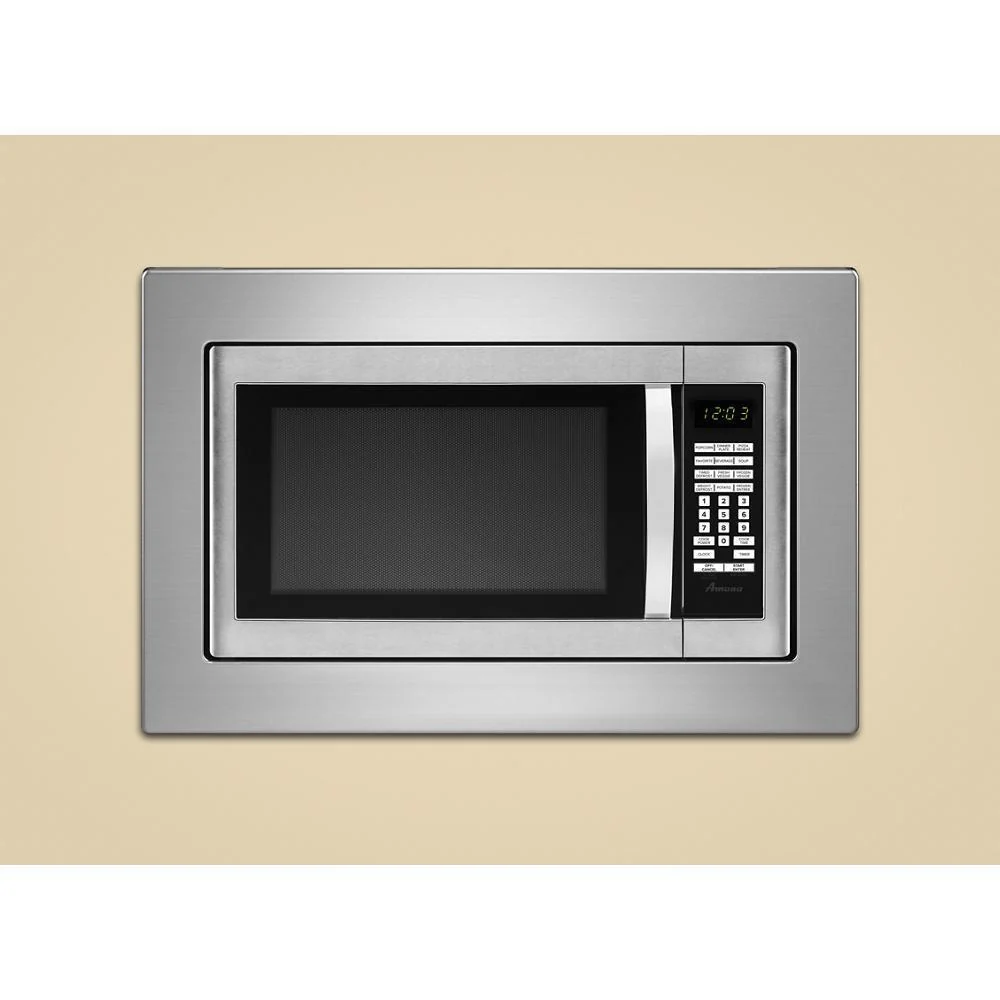Kitchenaid MK2160AS 30 in. Microwave Trim Kit for 1.6 cu. ft. Countertop Microwave Oven - Image 4
