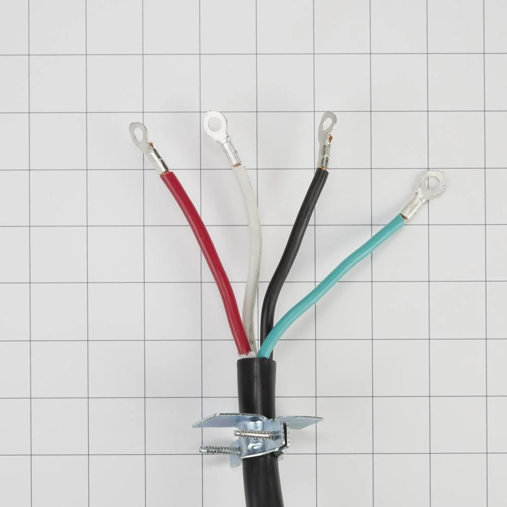 Kitchenaid PT400 4' Electric Range Power Cord 4 Wire 40 Amp Right Angle Plug - Image 4