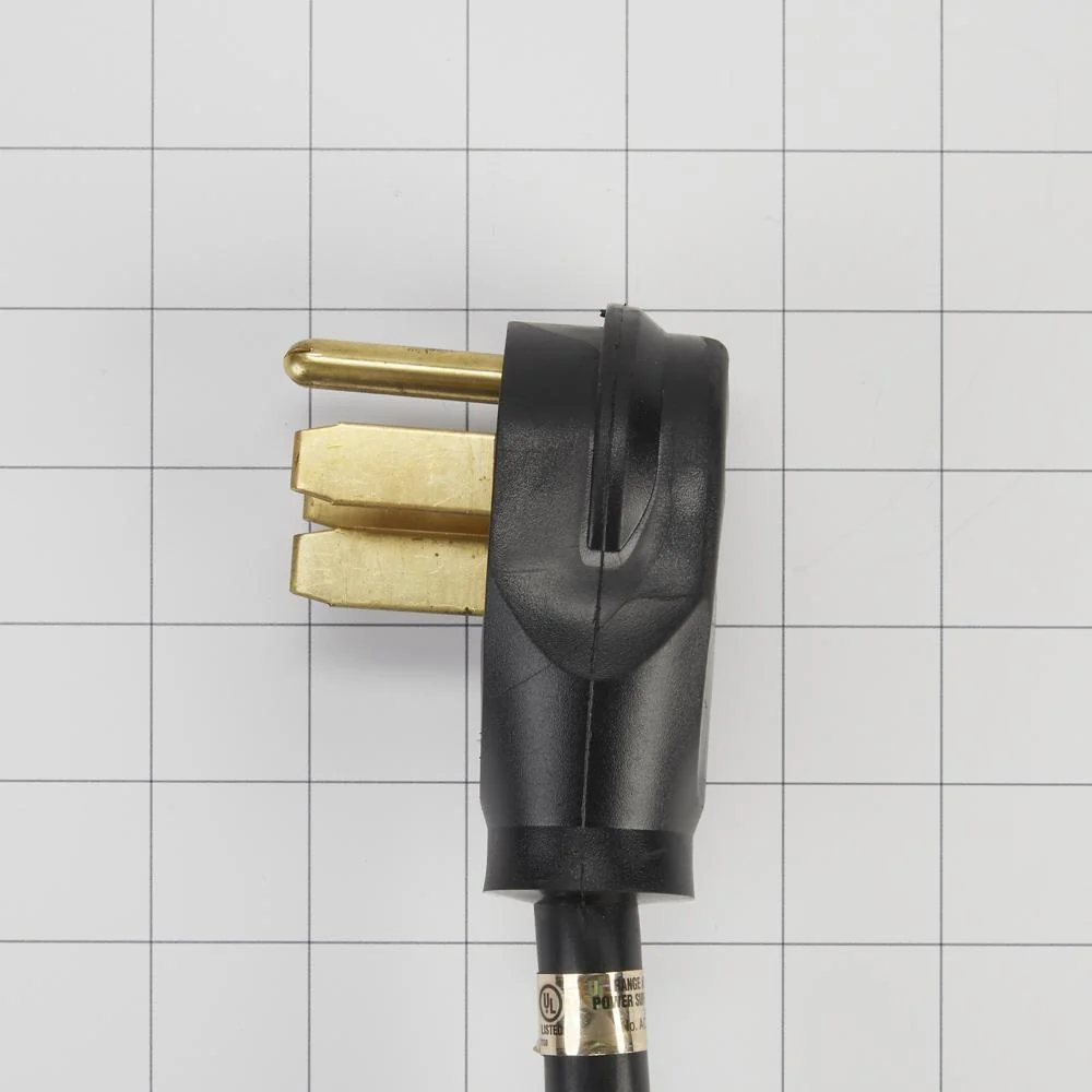 Kitchenaid PT400 4' Electric Range Power Cord 4 Wire 40 Amp Right Angle Plug - Image 7