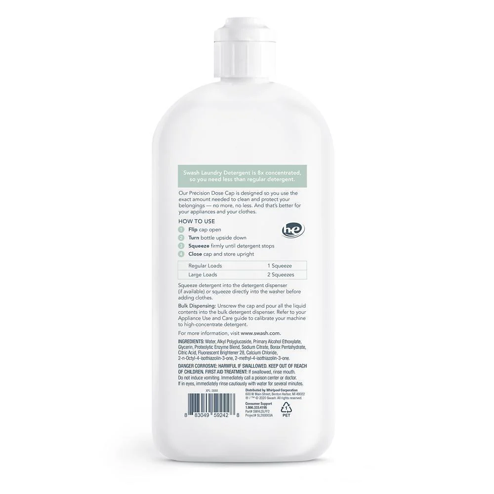 Kitchenaid SWHLDLFF2 Swash® Smells Like Nothing HE Ultra-Concentrated Liquid Laundry Detergent - Image 12
