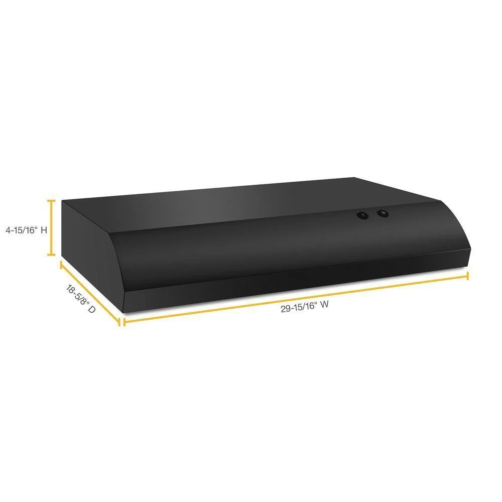 Kitchenaid UXT2030ADB 30" Range Hood with the FIT System - Image 3