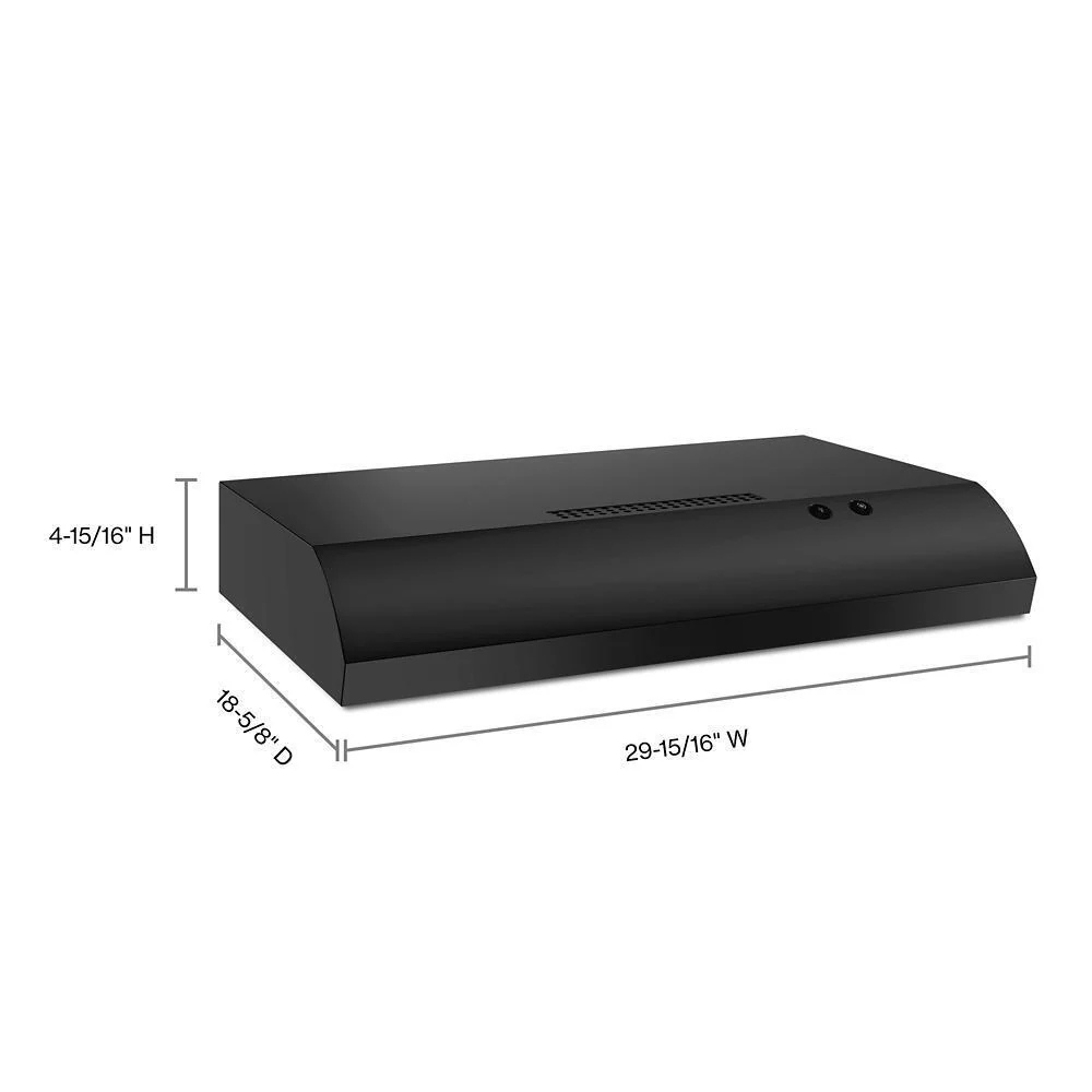 Kitchenaid UXT4030ADB 30" Range Hood with the FIT System - Image 4