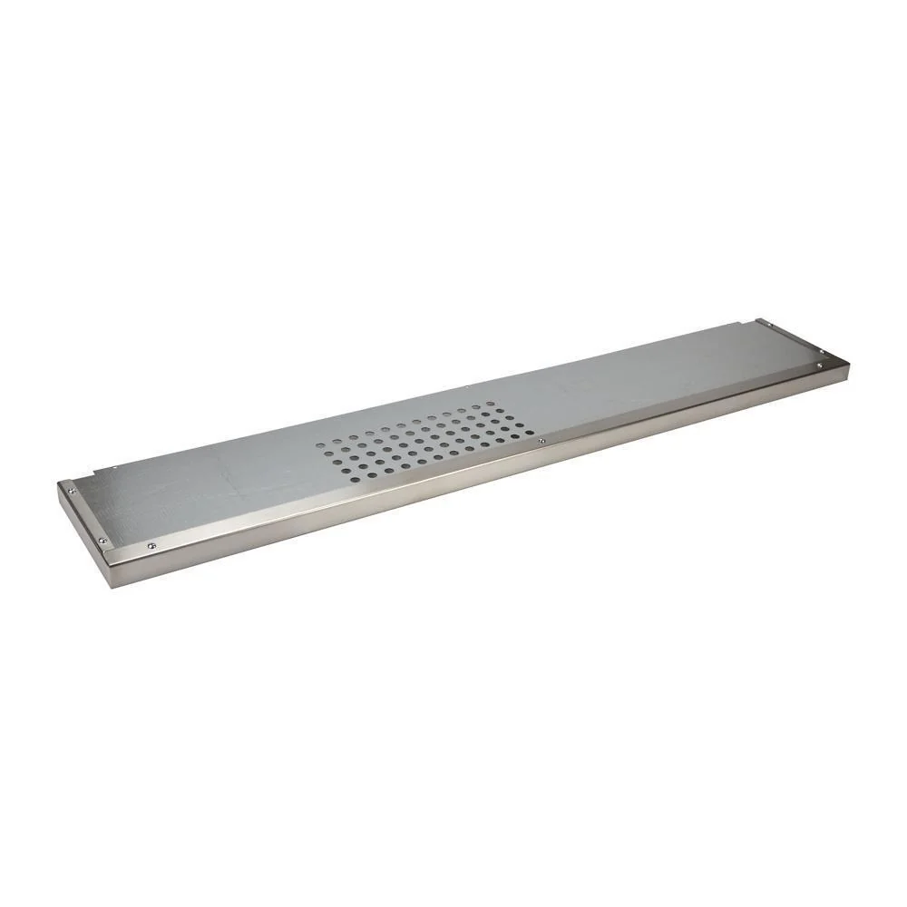 Kitchenaid W10115777 Stainless Steel Backsplash - for 48" W Range or Cooktop, Size: 48" W x 9" H - Image 2