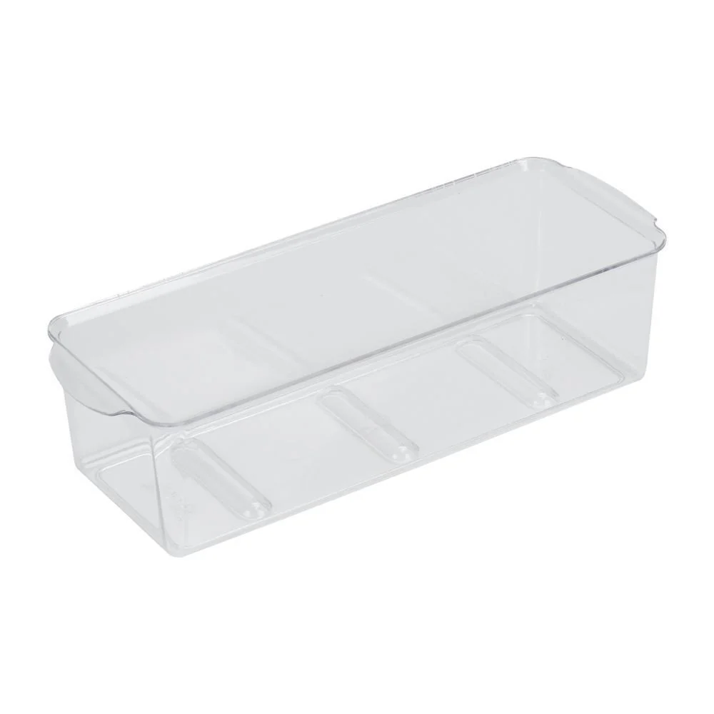 Kitchenaid W10136387A Multi-Use Refrigerator Utility Bin (3 3/4-IN H x 5 1/4-IN L x 14 1/2-IN D) - Clear