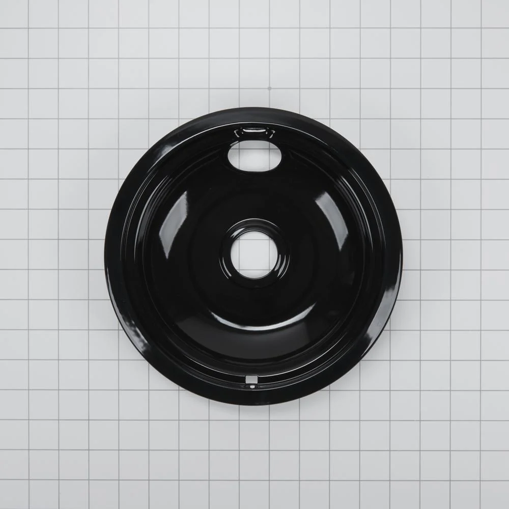 Kitchenaid W10290350RW Range Electric/Cooktop 8-IN Round Drip Bowl (Single-Pack) - Black for Non-Hinged, 2-Wire Plug Cooking Elements - Image 2