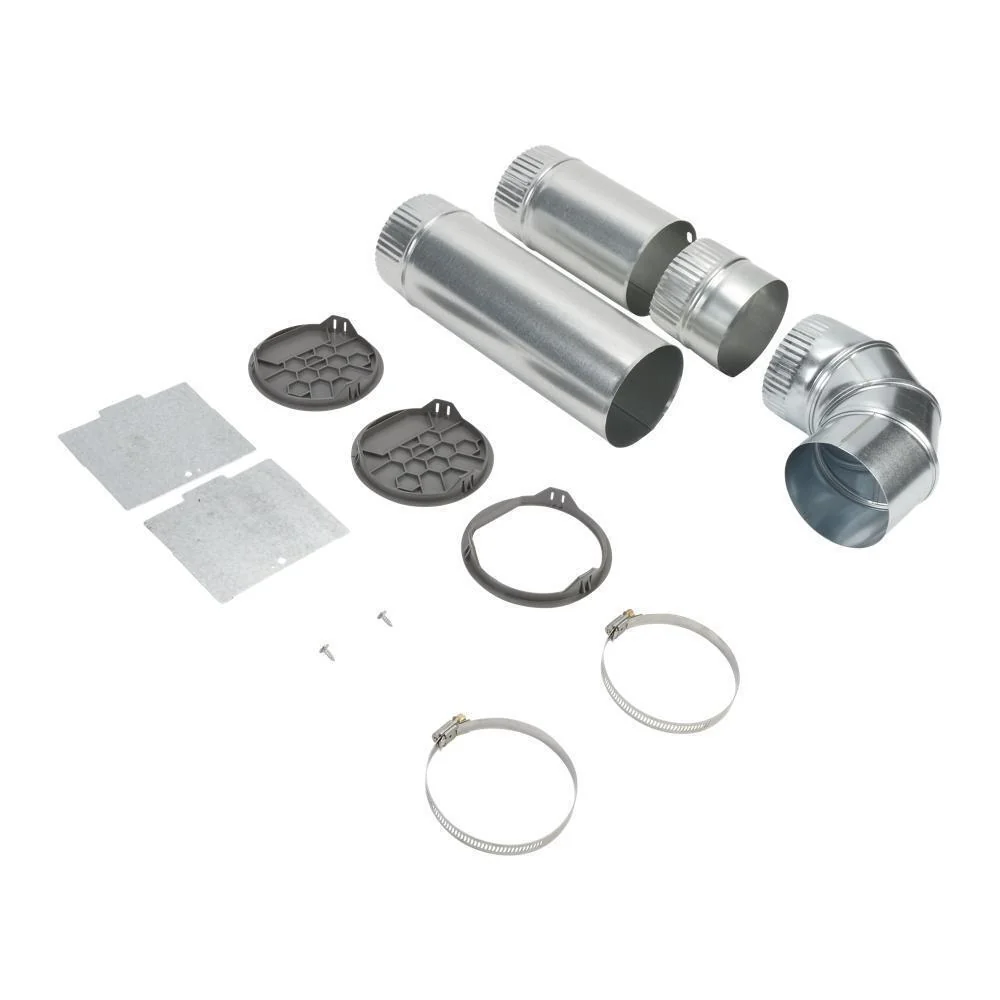Kitchenaid W10323246 4-way internal dryer vent kit for Left, Right, and Bottom venting, compatible with WE/GD94/95/97HEX & ME/GD6000/7000X models.