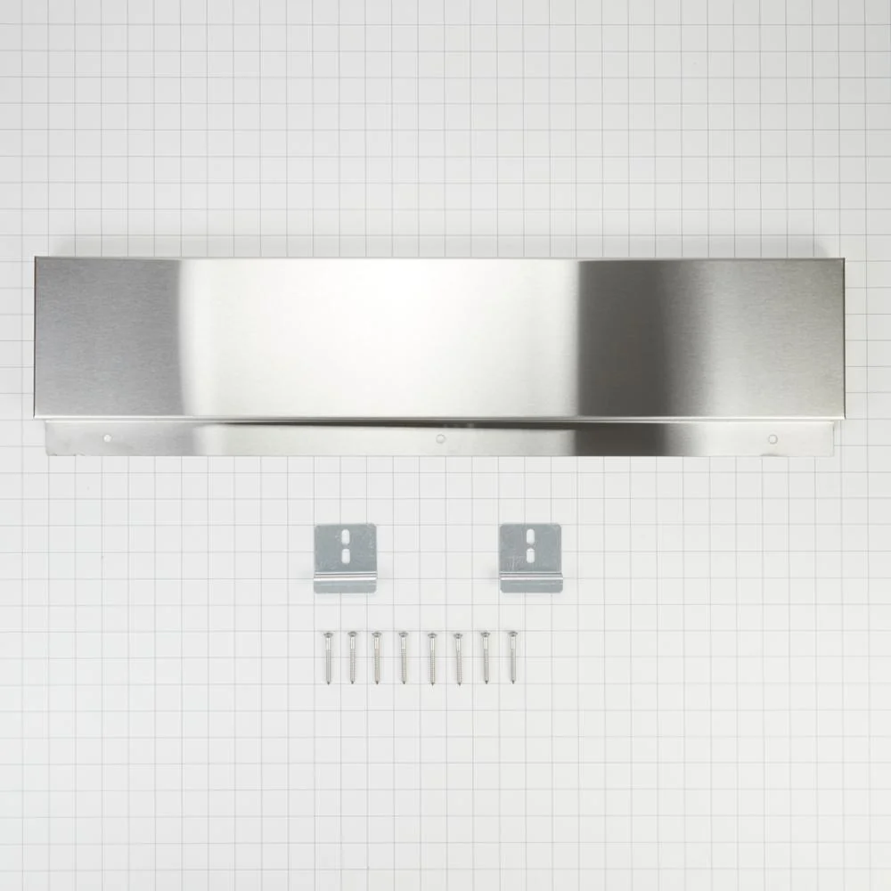 Kitchenaid W10655450 Stainless Steel Range Backsplash,Size: 30" W x 6" H - Image 5