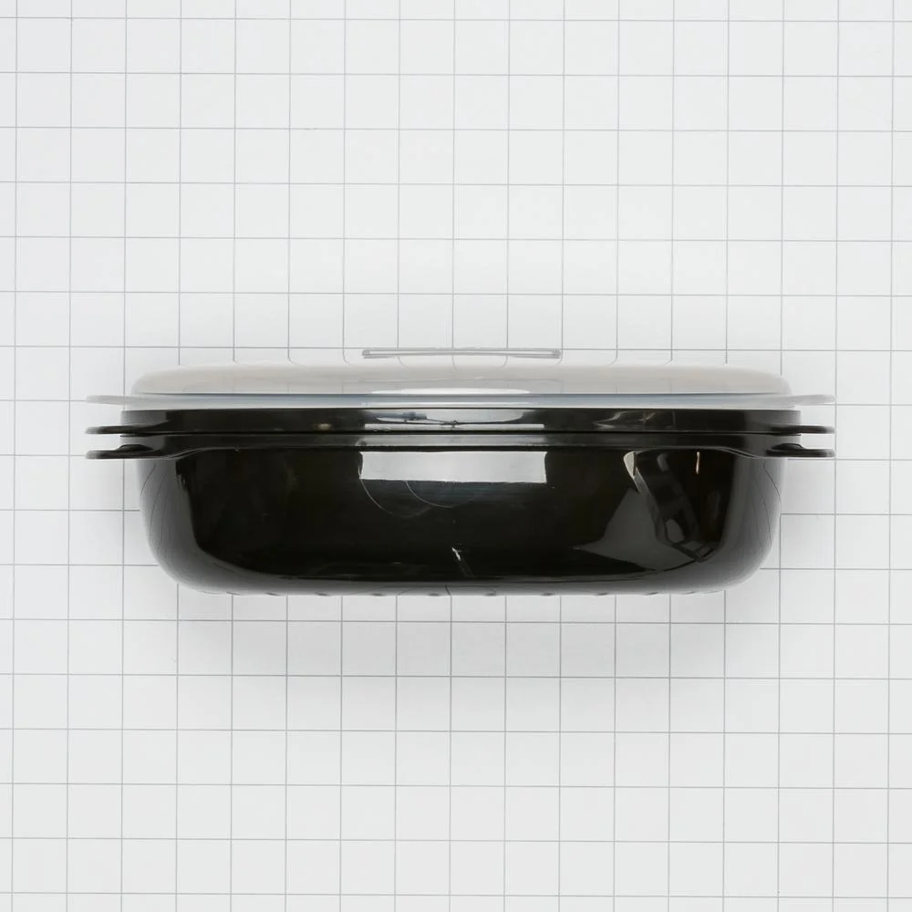 W10660052 KitchenAid Universal Steaming Container for Standard Size Microwave Ovens - Black (Includes See-through Lid, Steamer Basket, and Bottom Piece) - Image 3