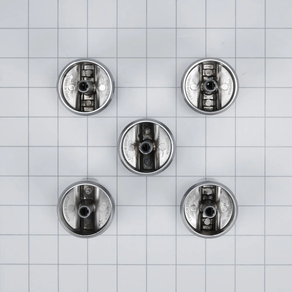 Kitchenaid W10724598 Premium Gas Cooktop Knob Kit (Set of 5) for Various MGC7430 and MGC7536 Models - Image 2