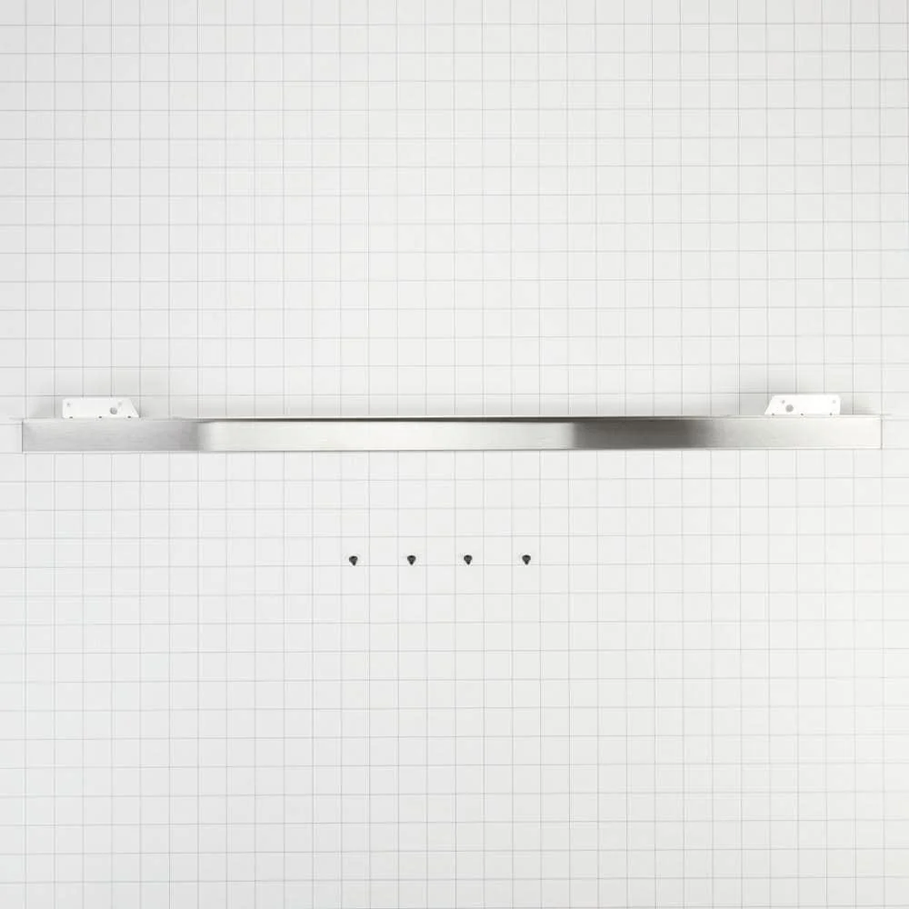 Kitchenaid W10727416 30-IN Warming Drawer Heat Deflector - Black/Stainless Steel - Image 2